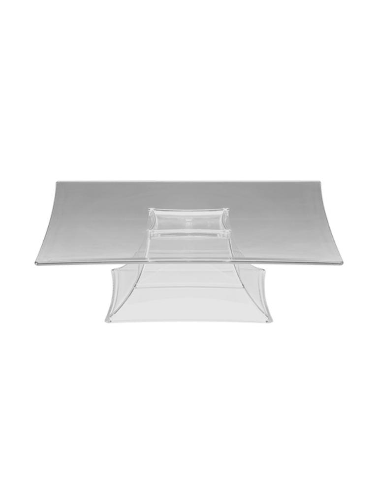 Taartstandaard - Transparant - L 35 x B 35 CM - Emga