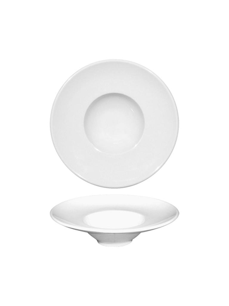 Bord Napoli - Wit - Ø 15 CM - Saturnia