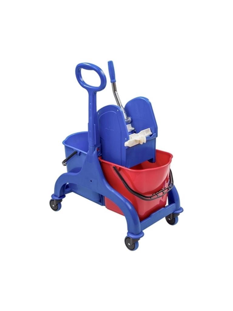 Dweildroogwagen - 2 x 25 L - Blauw - Denox