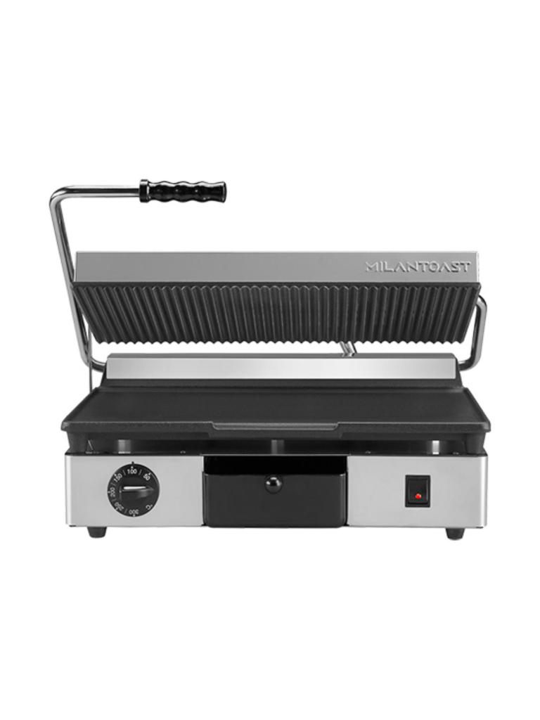 Contactgrill - Glad / Ribbel - 230V - Milantoast