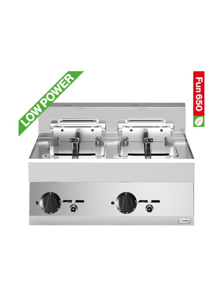 Friteuse - Elektrisch - 2 x 10 L - 400V - Fun 650 Line - Modular