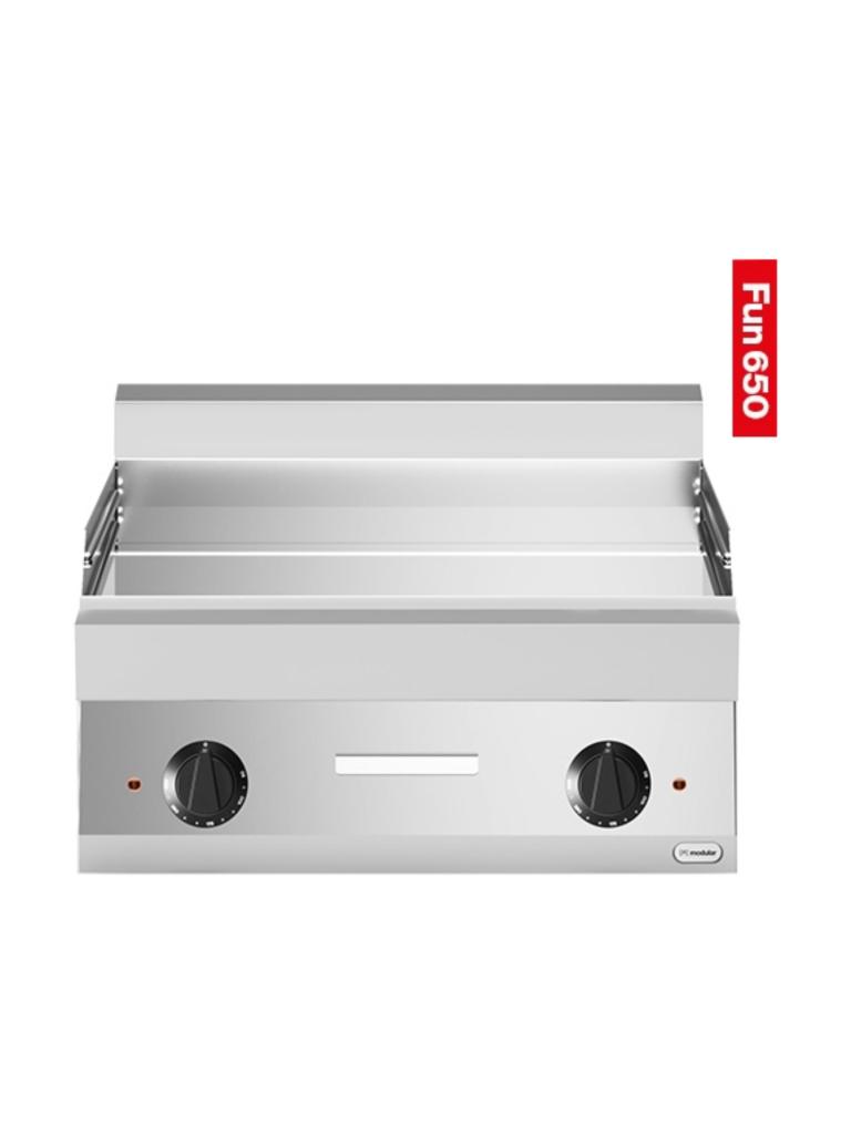 Bakplaat - Elektrisch - Glad - 400V - B 70 CM - Fun 650 Line - Modular