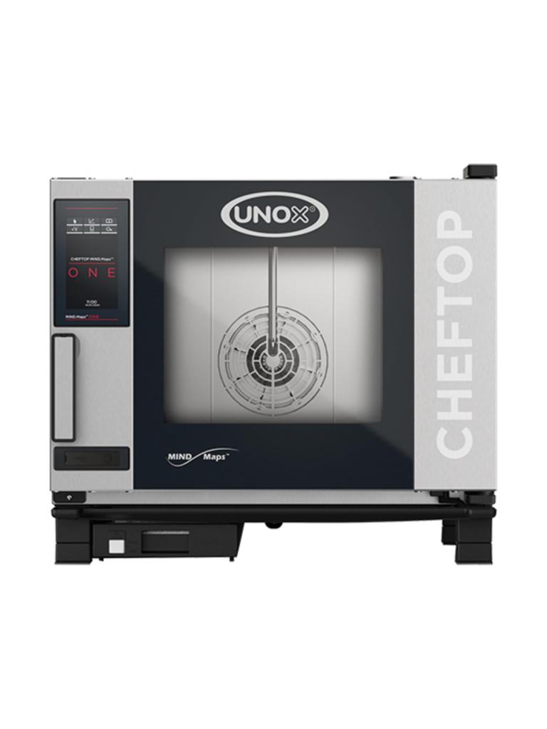 Cheftop Mindone - H 67.5 x 75 x 78.3 CM - 65.4 KG - 220 - 240 V - 3000 W - Inox - +30°C / +260°C - Unox - 596236