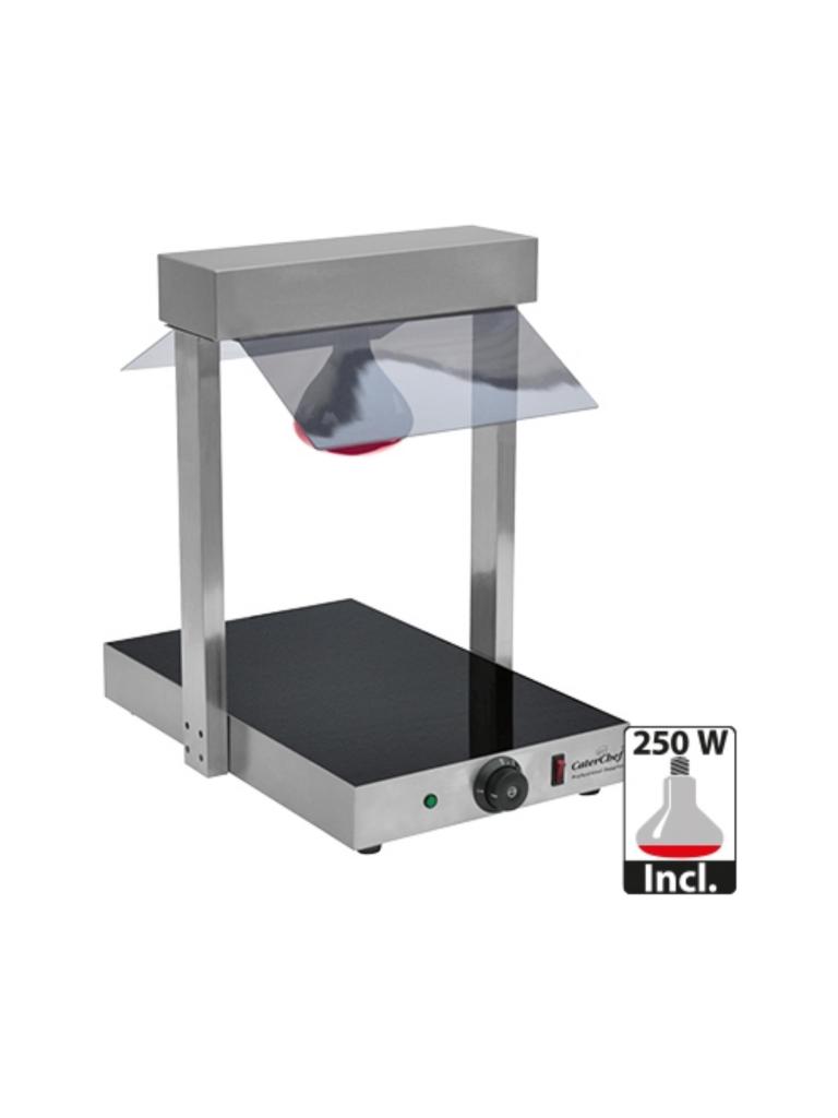Plaque chauffante M/Brug - H 46,9 x 37,7 x 52,6 CM - 10 KG - 220 - 240 V - 510 W - Inox - +30°C / +85°C - Caterchef - 688600