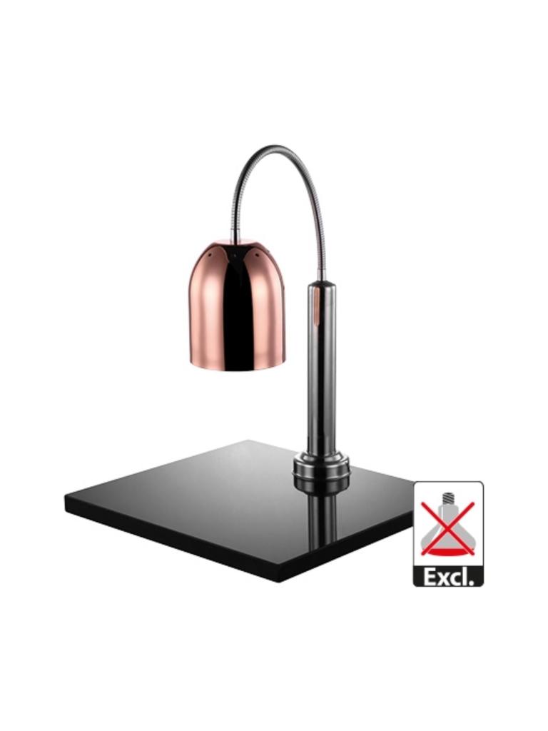 Lampe chauffante - H 65 x 50 x 45 CM - 16,3 KG - Ø15,6 CM - 220 - 240 V - Inox - Cuivre - Caterchef - 688261