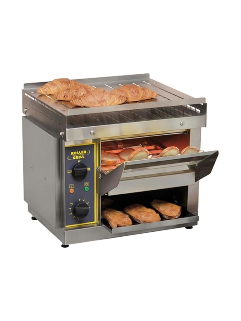 Toaster Convoyeur - H 45,5 x 51 x 68 CM - 21 KG - 220 - 240 V - 2650 W - Inox - Grille à Rouleaux - 304020