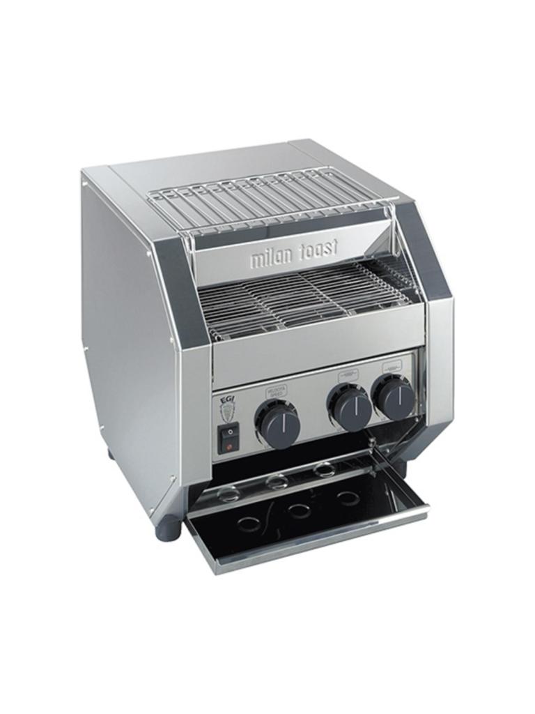 Toaster Convoyeur - H 36 x 34 x 41 CM - 15,5 KG - 220 - 240 V - 2100 W - Inox - MilanToast - 420050