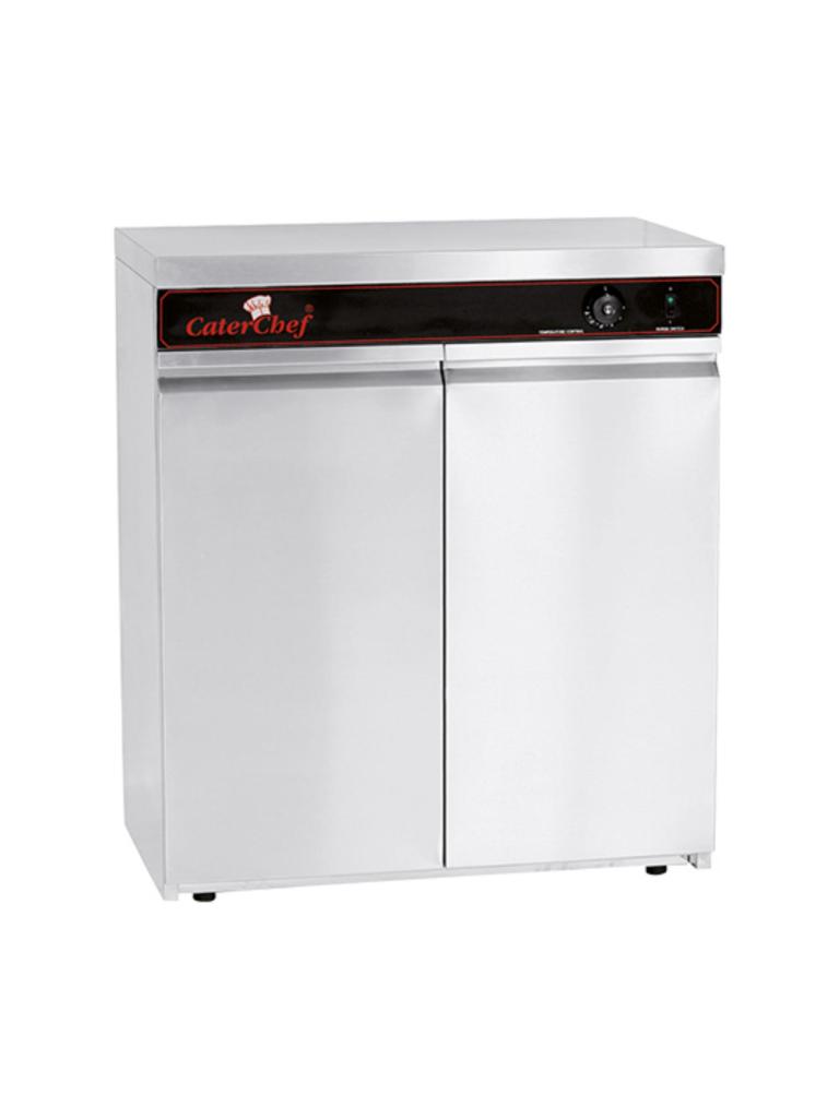 Armoire chauffante - H 85 x 75 x 45 CM - 46 KG - 220 - 240 V - 1200 W - Inox - +30°C / +85°C - Caterchef - 688052