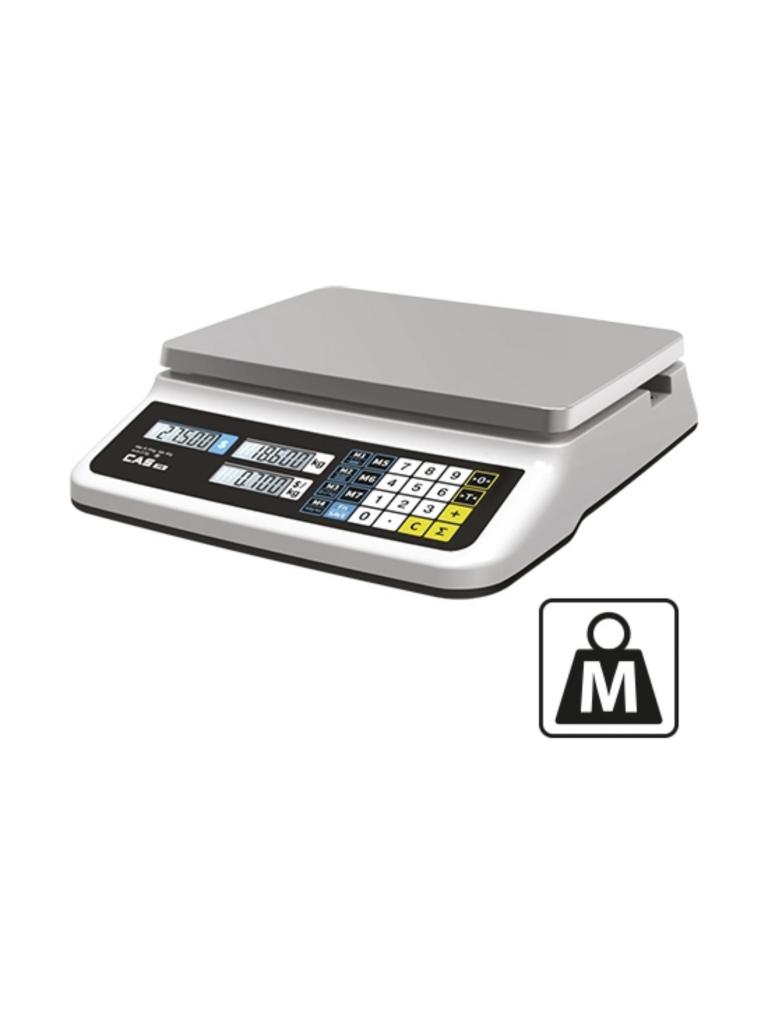 Balance - H 10,2 x 34,1 x 38,3 CM - 0,1 KG - 5 W - Acier Inoxydable - CAS - 859505