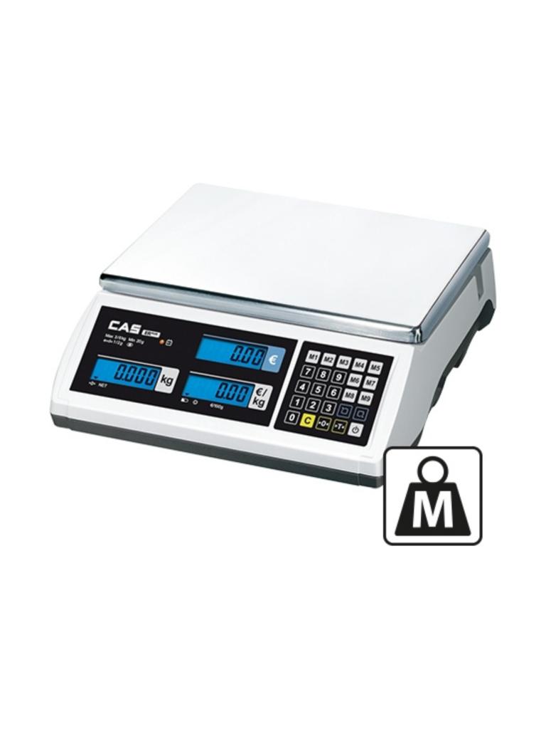 Balance - H 10,6 x 36 x 35 W - 4,7 KG - 5 W - Inox - CAS - 859510
