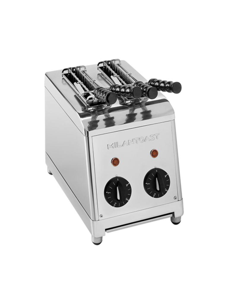 Grille-pain - H 30 x 18 x 30 CM - 4,1 KG - 220 - 240 V - 1300 W - Inox - MilanToast - 420002