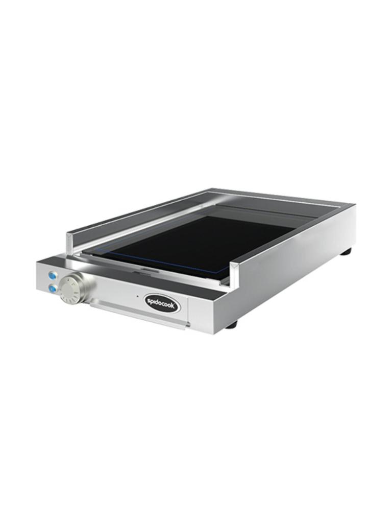 Plaque de cuisson - H 12,7 x 39,8 x 61 CM - 10 KG - 220 - 240 V - 2500 W - Lisse - Céramique - SpidoCook - 596020