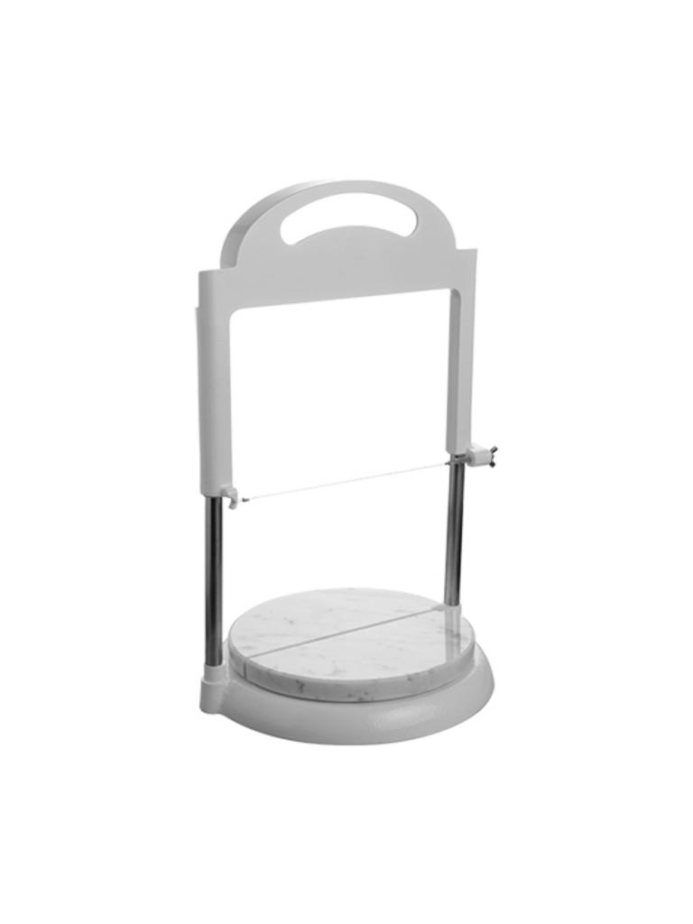 Coupe fromage - H 36 CM - 3.39 KG - Ø27 CM - Marbre - 020040