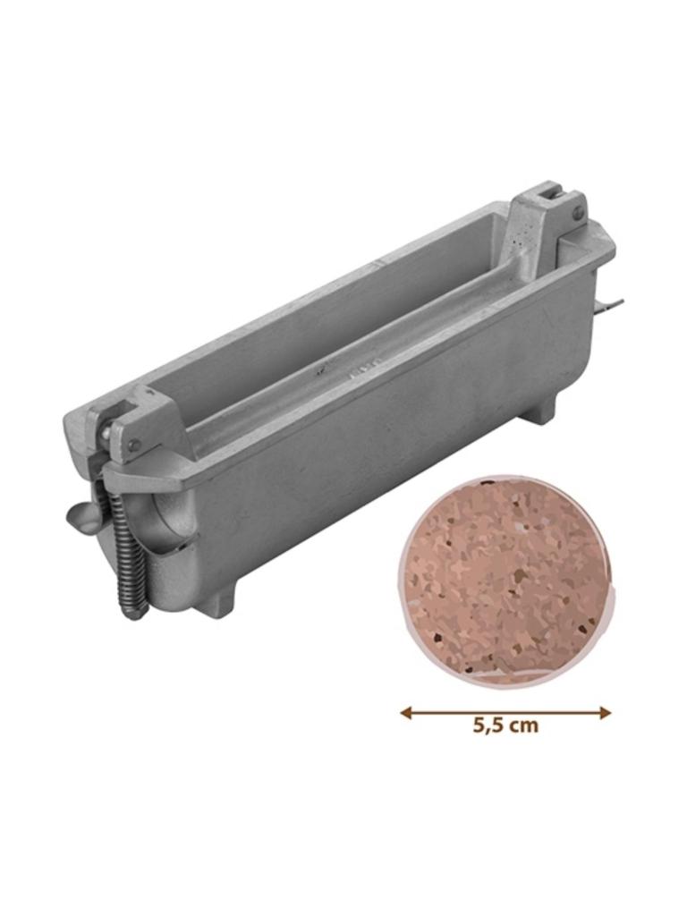 Moule à Pate - 24 CM - 2 KG - Ø5.5 CM - Fonte d'Aluminium - Adelmann - 065002