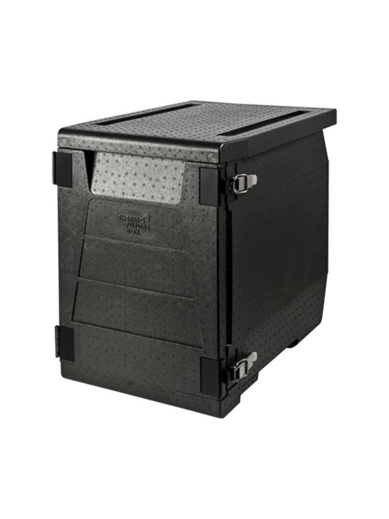 Thermobox - 1/1 GN - 93 Litre - H 62,5 x 64,5 x 44,5 CM - Polypropylène - Noir - Thermo Future Box - 235052