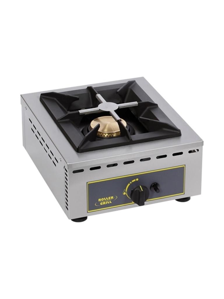 Cuisinière - H 19,5 x 37 x 51 CM - 12 KG - Gaz Propane - 7 CM - Inox - Gaz - Roller Grill - 304150