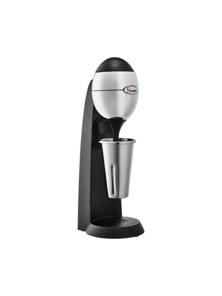 Milkshaker - H 53 x 18,2 x 18,6 CM - 6 KG - 220 - 240 V - 230 W - Inox - Noir - 0,675 Litre - Santos - 408065
