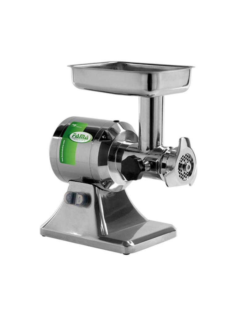 Hachoir à viande - H 44 x 22 x 37 CM - 19 KG - 220 - 240 V - 750 W - Inox - Fama - 410012