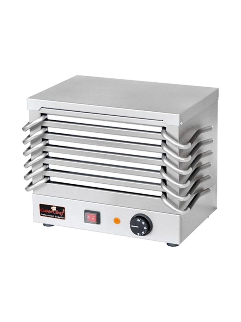 Assiettes Rechaud - H 31 x 36.5 x 24.5 CM - 13.5 KG - 220 - 240 V - 800 W - Inox - +30°C / +150°C - Caterchef - 508115