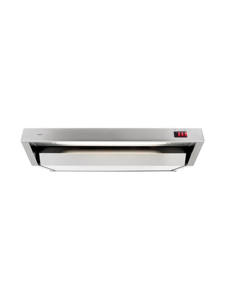 Hotte aspirante - H 17 x 89,8 x 51,8 CM - 18,29 KG - Ø12,5 CM - 220 - 240 V - 119 W - Inox - 552090