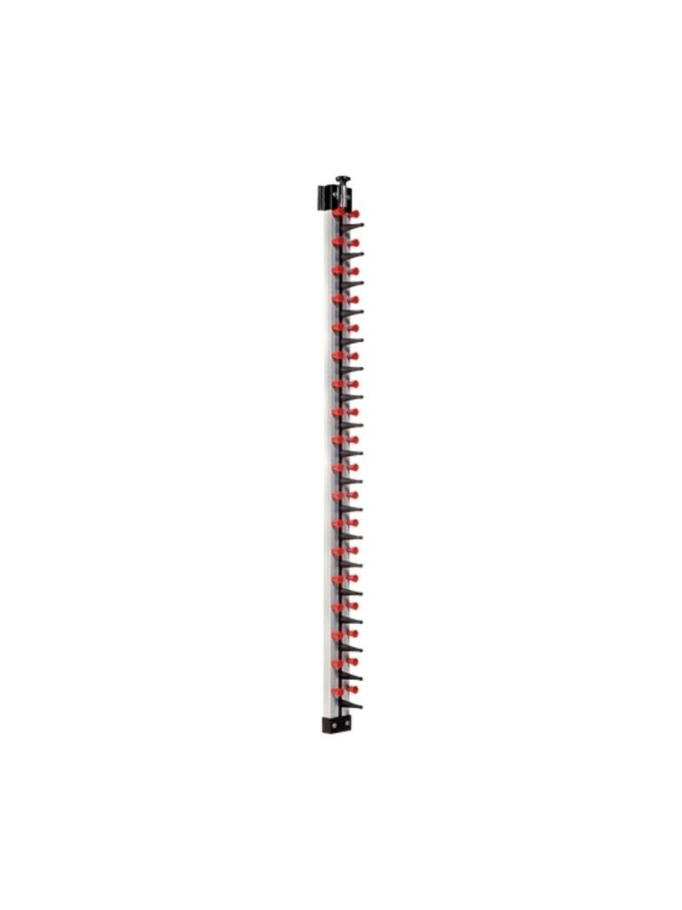 Porte-assiettes Modèle mural - H 145 x 13 x 13 CM - 2,7 KG - Inox - Plate Mate - 556004
