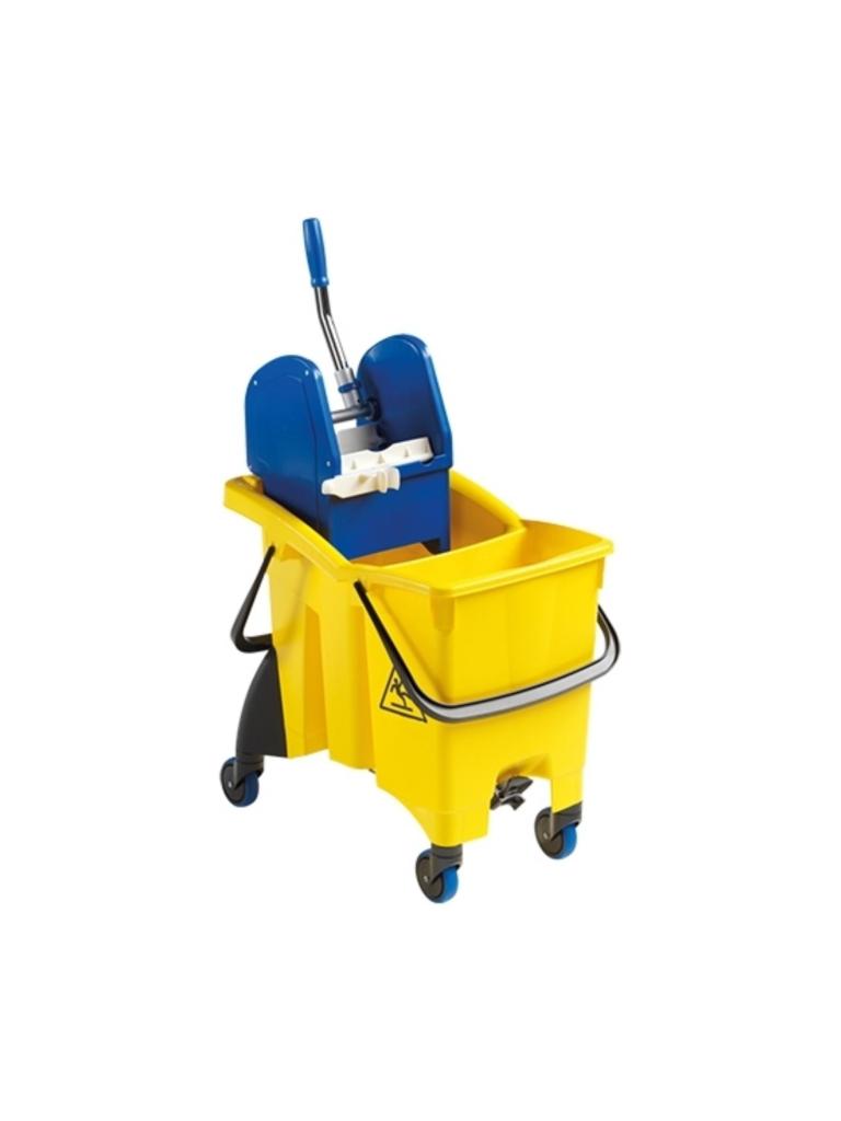 Chariot de séchage pour vadrouille - H 84 x 60 x 37 CM - 6,23 KG - 60 Litres - Denox - 600100