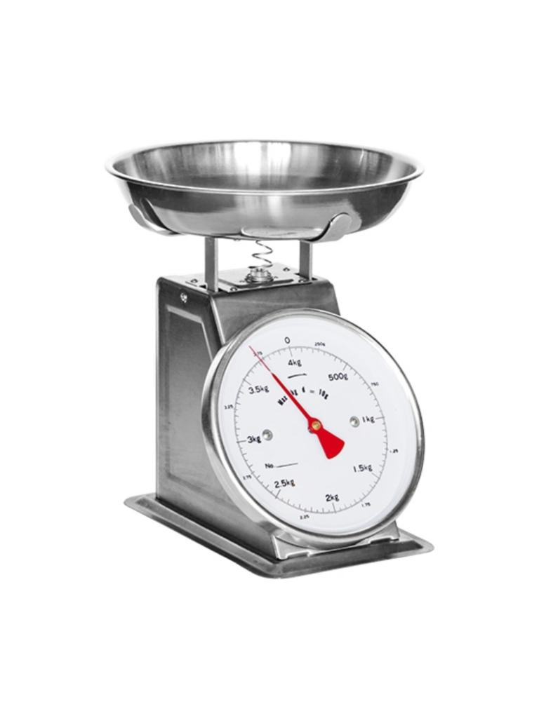 Balance - H 32,5 x 28 x 27 CM - 7,5 KG - Inox - 859104