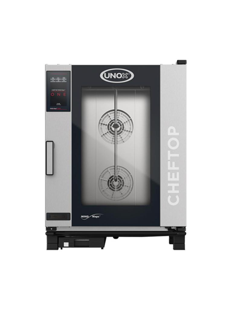 Cheftop Mindone - H 101 x 75 x 78.3 CM - 91.8 KG - 380 - 415 - Sans - Prise V - 18500 W - Inox - +30°C / +260°C - Unox - 596251
