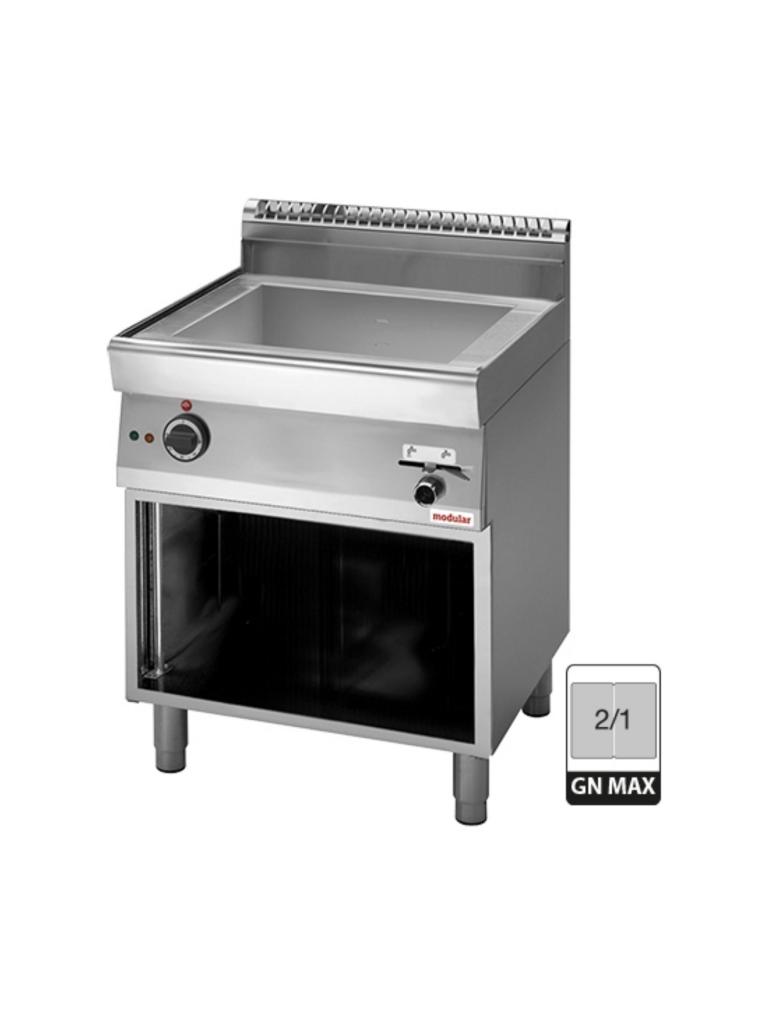 Bain Marie - H 85 x 70 x 70 CM - 36 KG - 380 - 415 - Sans - Prise V - 3000 W - Inox - Modulaire - 316742