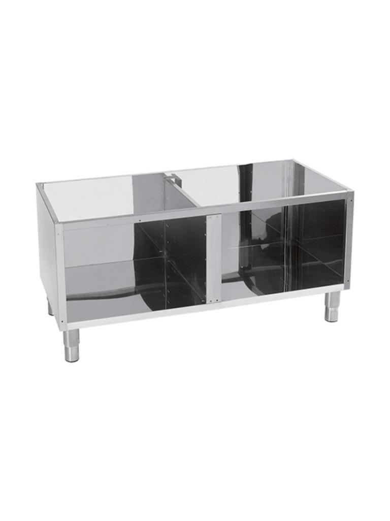 Meuble bas - H 57 x 120 x 49 CM - 18 KG - Inox - 316673