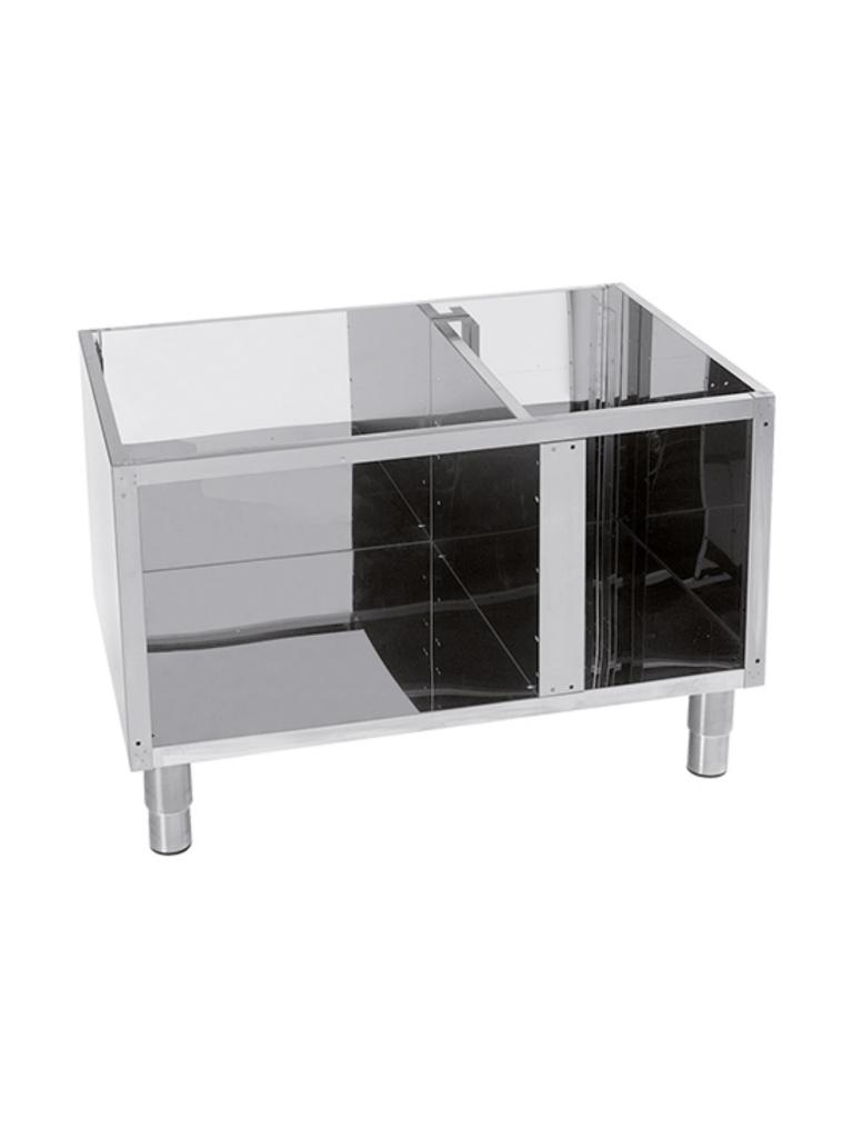 Meuble bas - H 57 x 90 x 49 CM - 13 KG - Inox - 316672
