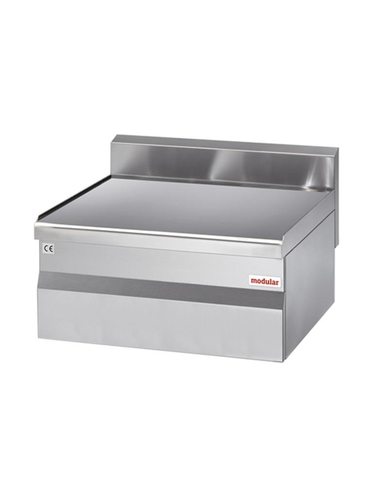 Unité de Travail M/Tiroir - H 28 x 60 x 60 CM - 21 KG - Inox - Modulaire - 316668