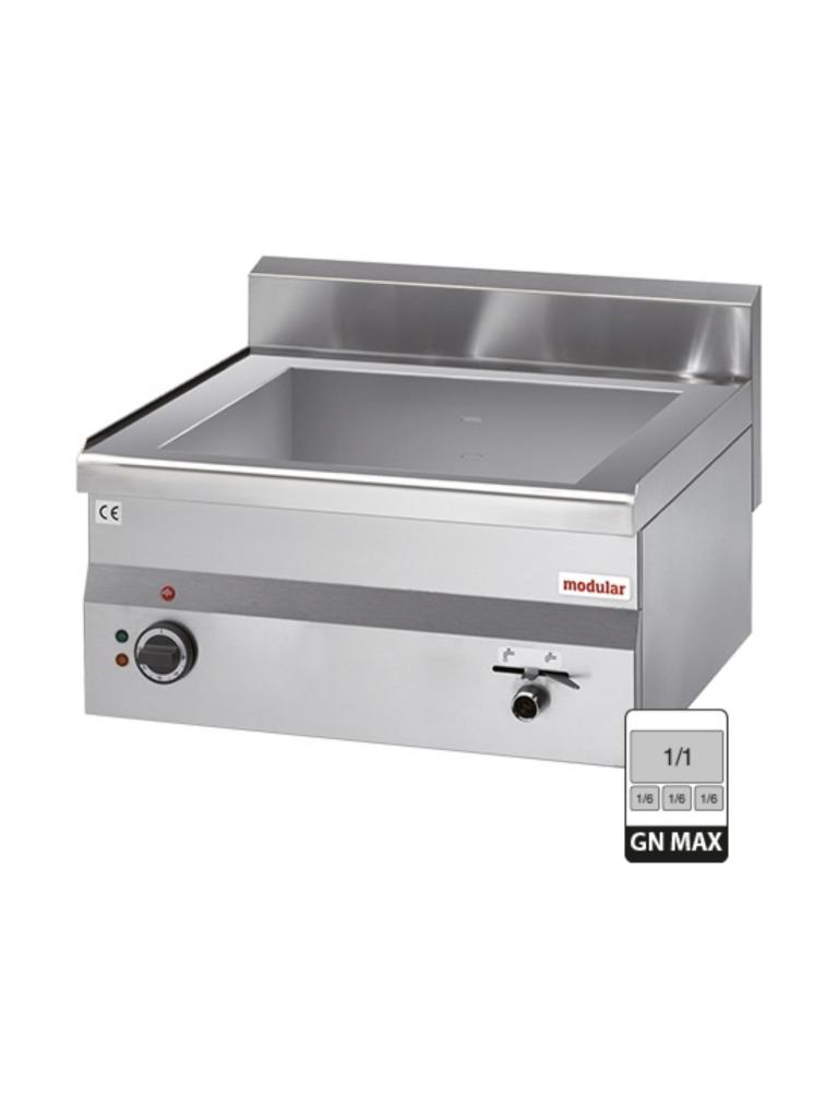 Bain Marie - H 28 x 60 x 60 CM - 26 KG - 220 - 240 - Sans - Prise V - 3000 W - Inox - Modulaire - 316665