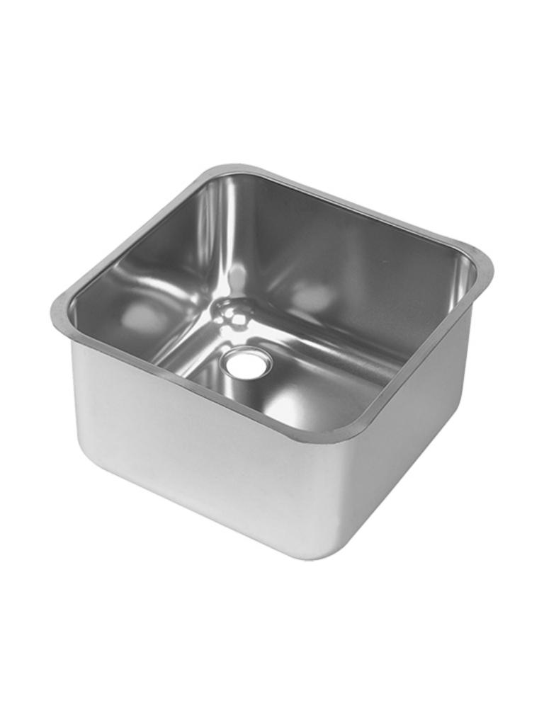 Evier - H 25 x 40 x 40 CM - 3,08 KG - Inox 18/08 - 953800