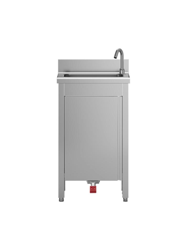 Meuble Lavabo - H 85 x 50 x 35 CM - 15 KG - Inox - Multinox - 317135