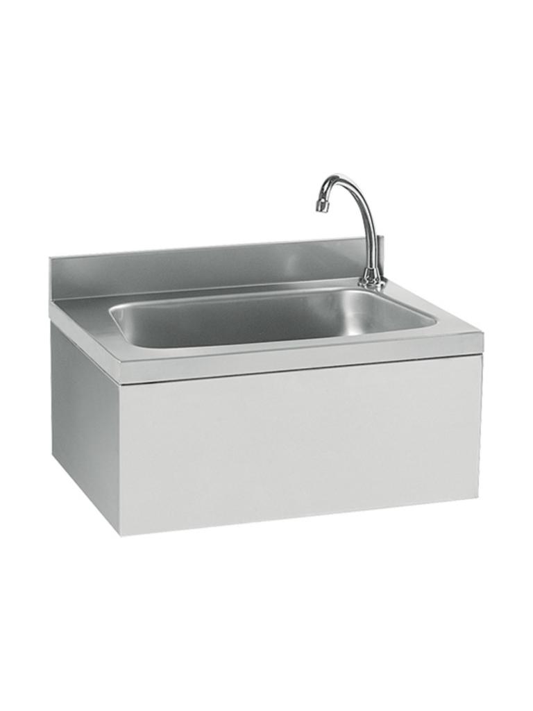 Meuble Lavabo - H 24 x 50 x 35 CM - 6 KG - Inox - Multinox - 317132