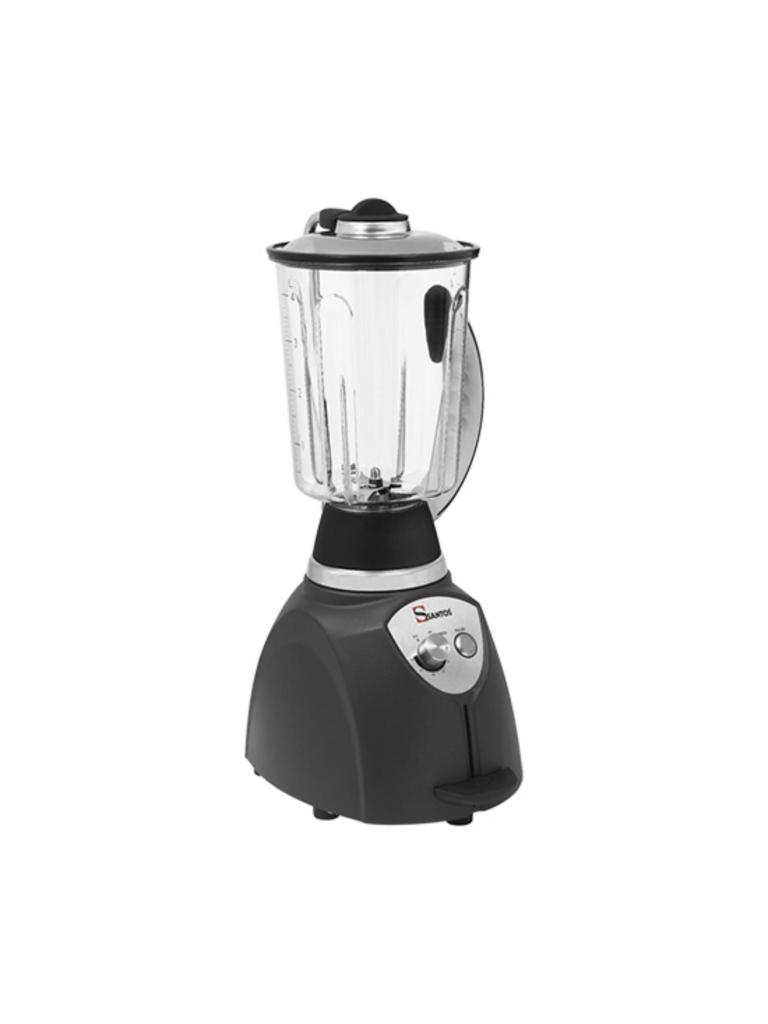 Mixeur - H 56 x 21 x 31 CM - 10,8 KG - 220 - 240 V - 1550 W - Polycarbonate - Gris - 4 Litres - Santos - 408048