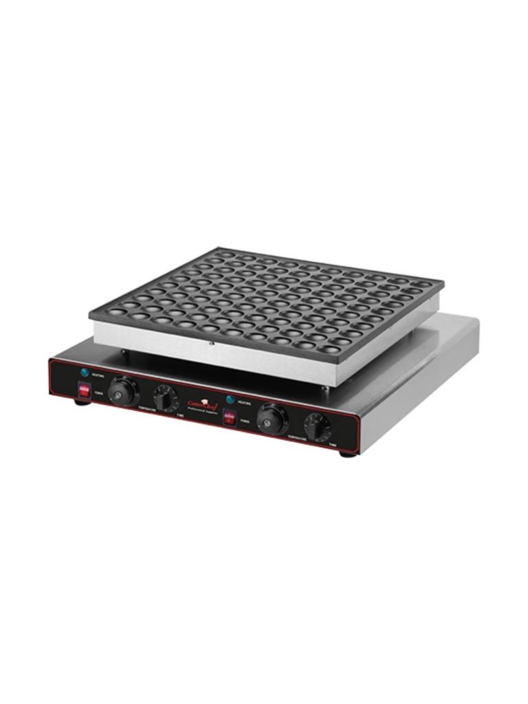 Appareil de cuisson Poffertjes - H 17 x 55 x 60 CM - 16,7 KG - 220 - 240 V - 3000 W - +0°C / +300°C - Caterchef - 680255