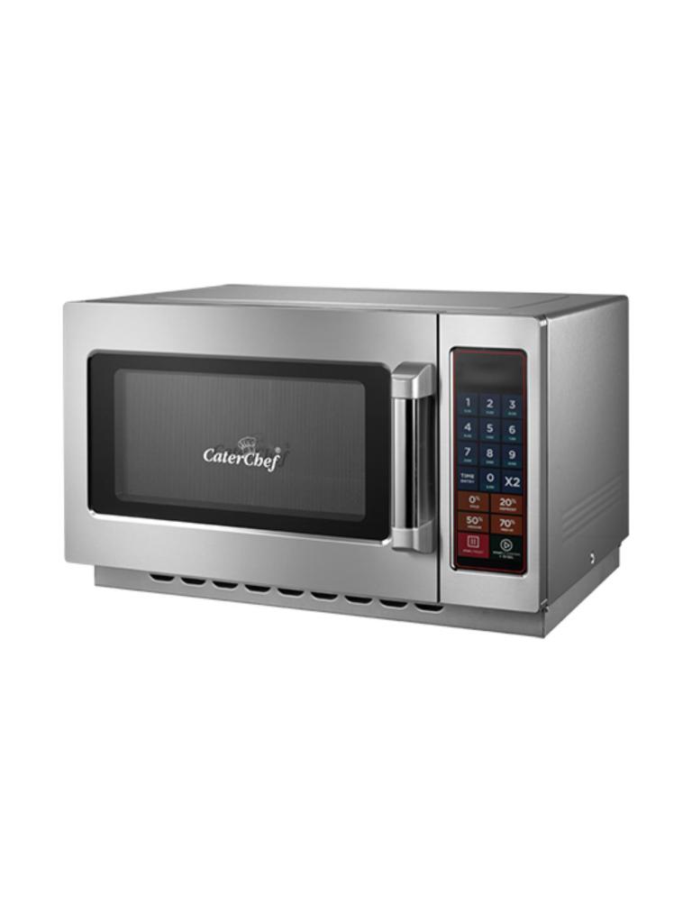 Micro-ondes - H 34,5 x 55,5 x 48,5 CM - 19,4 KG - 220 - 240 V - 1400 W - Inox - 34 Litres - Caterchef - 688213