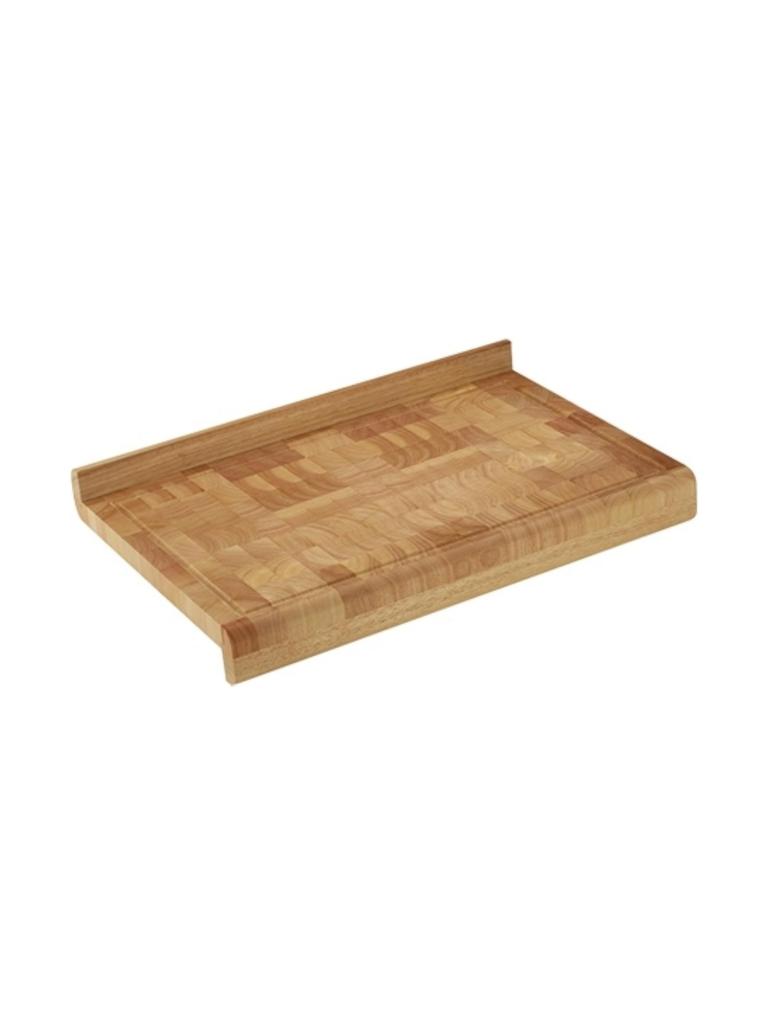 Planche à découper - H 7 x 60 x 40 CM - 5 048 KG - Bois d'hévéa - Zassenhaus - 892090