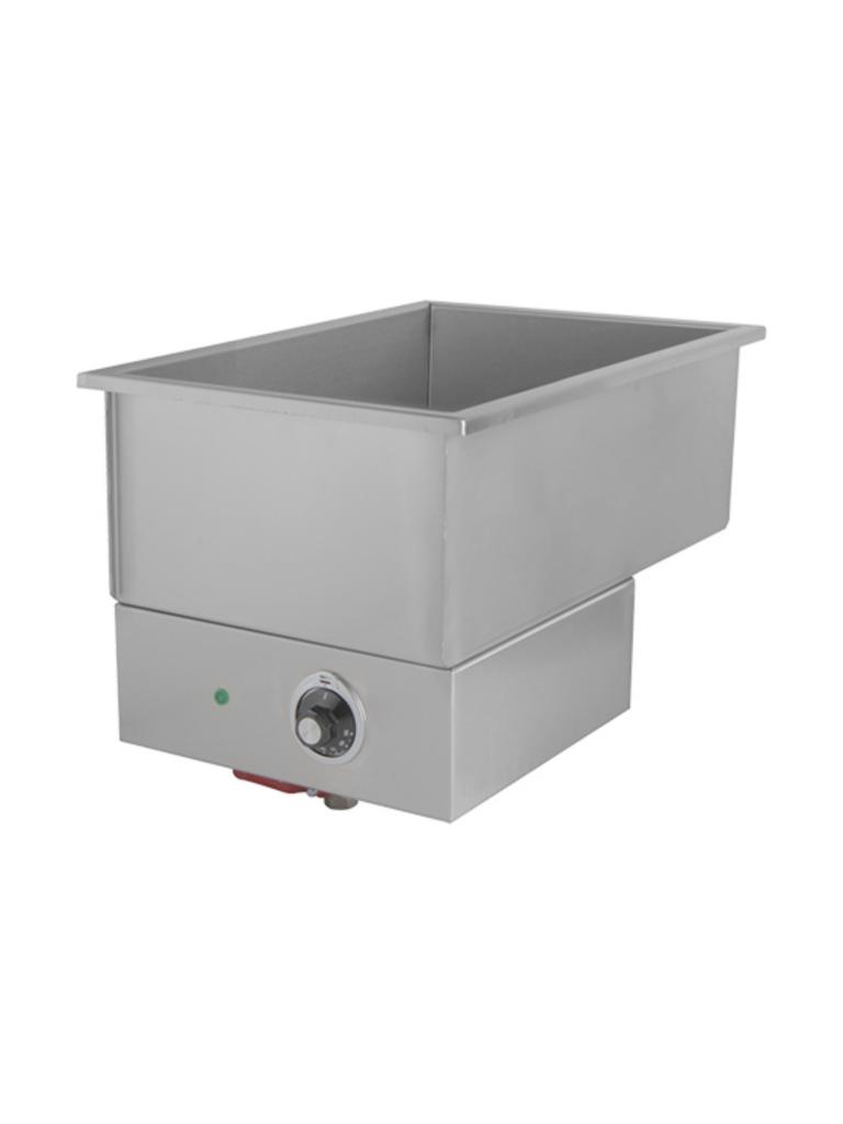 Bain Marie - H 30 x 34,5 x 55 CM - 8,5 KG - 220 - 240 V - 2000 W - Inox - Mach - 899102