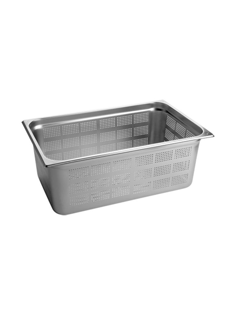 Bac gastronorme - GN 1/1 - 27,8 Litre - H 20 x 53 x 32,5 CM - Inox - Caterchef - 953511