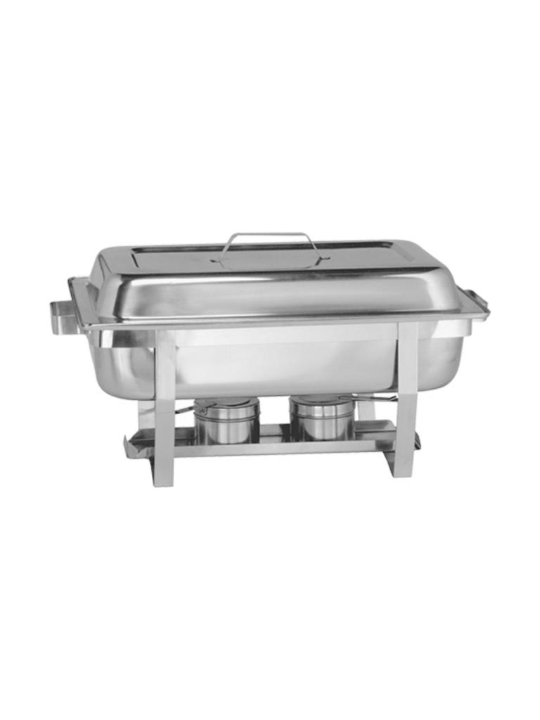 Chafing Dish - H 30,2 x 60,5 x 35,3 CM - 7 KG - Inox - MaxPro - 921125