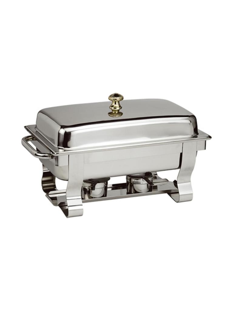Chafing Dish - H 34,2 x 64,8 x 37,2 CM - 7 KG - Inox - MaxPro - 921150
