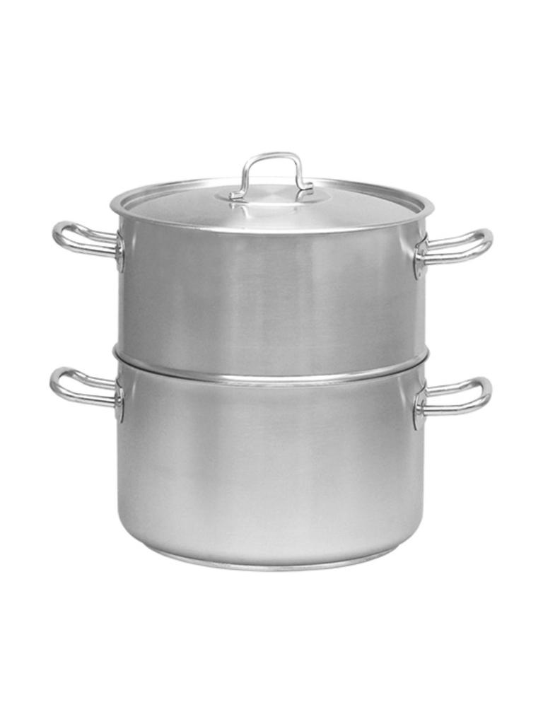 Casserole-Vapeur - H 17,5 CM - 5,11 KG - Ø28 CM - Inox 18/10 - 10 Litre - Standard - Pujadas - 720220