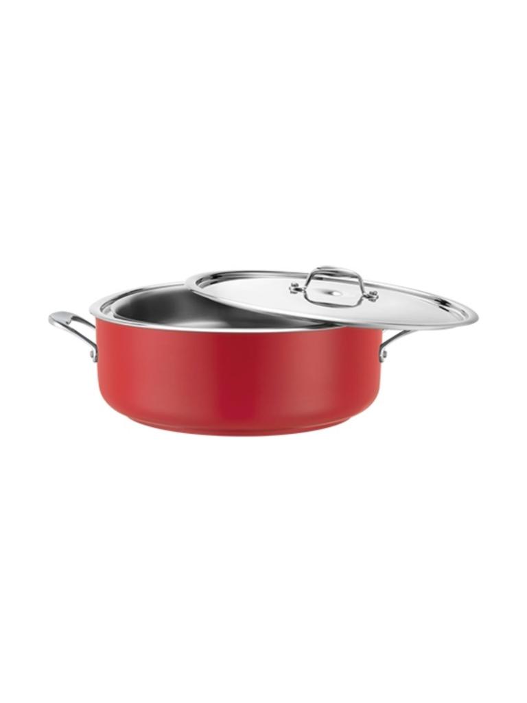 Casserole Bain Marie - H 12.5 CM - 5.1 KG - Ø32 CM - Inox 18/10 - 3.7 Litre - Pujadas - 720988
