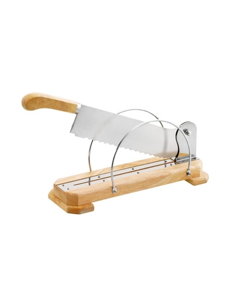 Coupe Baguette - H 15 x 11 x 40 CM - 2,2 KG - Inox - Louis Tellier - 208120