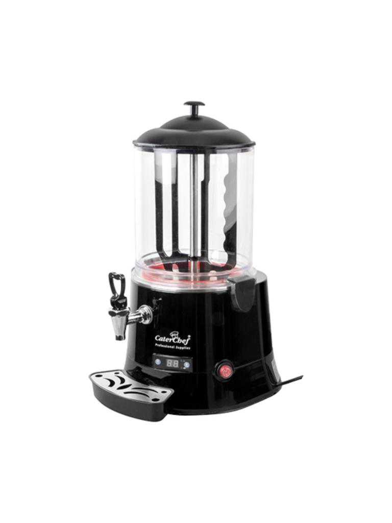 Distributeur de Chocolat - H 57 x 40 x 32 CM - 7 KG - 220 - 240 V - 650 W - Polycarbonate - 10 Litres - Caterchef - 417110