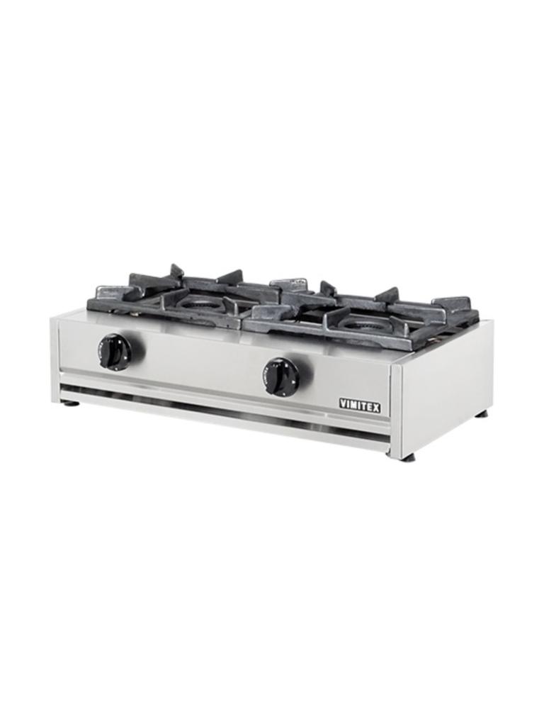 Appareil de cuisson - H 20 x 71 x 40 CM - 22 KG - Gaz naturel - 14 CM - Inox - Gaz - Vimitex - 305002