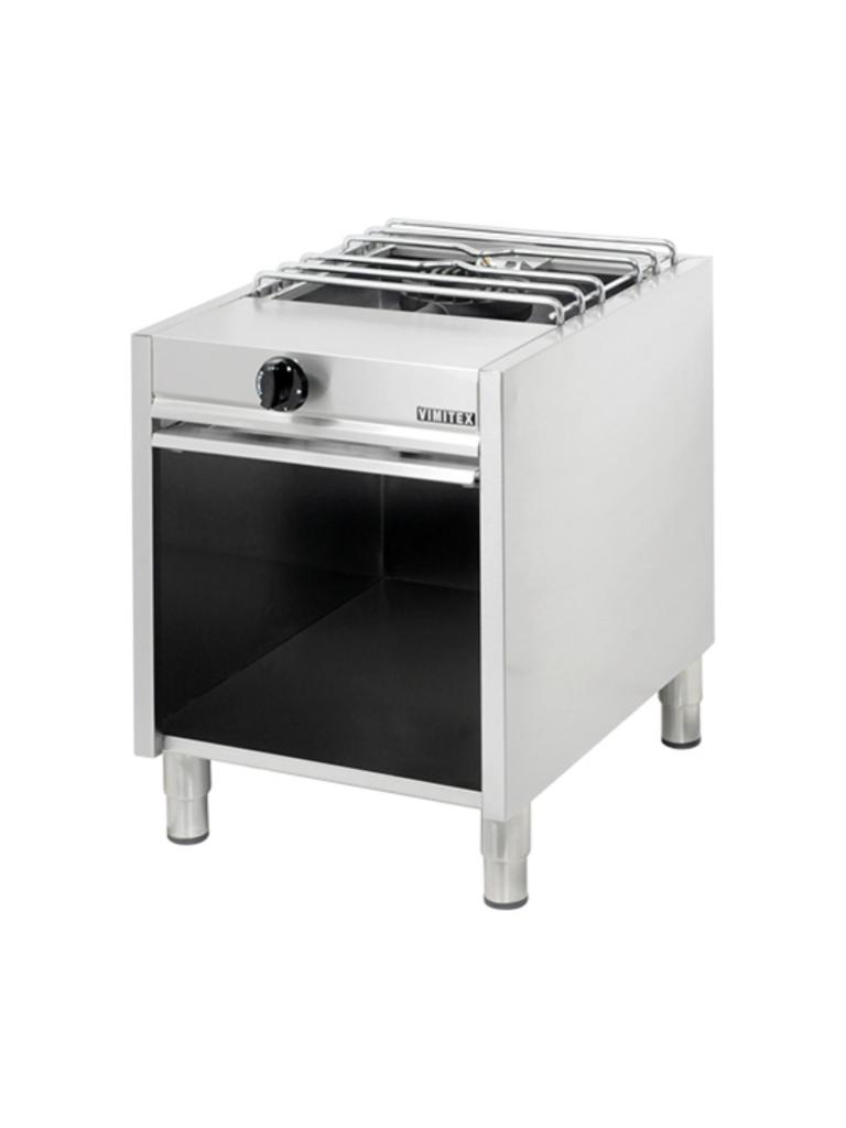 Hokker - H 67 x 50 x 62,5 CM - 16 KG - Gaz propane - 9 CM - Inox - Gaz - Vimitex - 305110